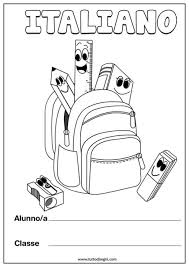 Copertine Quaderni Italiano Quaderni Di Scuola Copertina Bentornato A Scuola