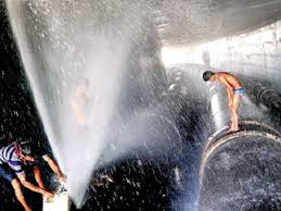 Stop the leak with a patch kit, mop up as much water as possible, and set up fans to dry the area. Bmc City Faces 10 Per Cent Water Cut But There S No One To Detect Water Leaks In Half The City As Bmc Disbands Its Leak Detection Squads