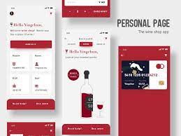 The Wine Shop App The Wine Shop Shopping App Portfolio Web Design