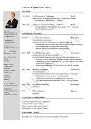 There is no single best format. Template University Job Resume Format Curriculum Vitae Free Download Curriculum Vitae Template Pdf Insymbio