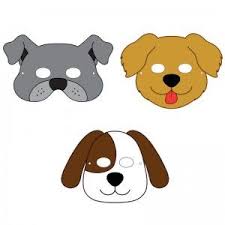 Masque De Chien A Imprimer Masque De Chien Masque Chat Costume Chien