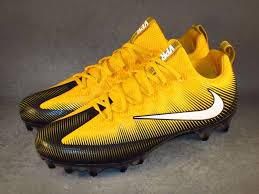 Black And Gold Nike Football Cleats Men S Nike Vapor Untouchable Pro Pf Football Lacrosse Cleats Lacrosse Cleats Nike Vapor Cleats