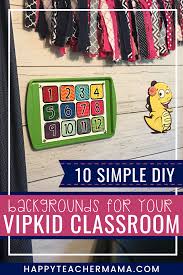 10 Cheap Easy Vipkid Background Ideas You Will Want To Try Vip Kid Traveling Teacher Classroom Background