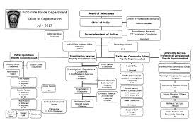 77 Thorough Police Department Hierarchy Chart