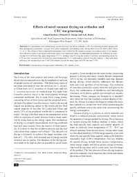 Combine pdfs into one file. Pdf Effects Of Novel Vacuum Drying On Orthodox And Ctc Tea Processing Datta A K Academia Edu