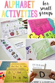 Alphabet Activities For Your Eager Small Group Learners Alphabet Activities Small Groups Letter Activities