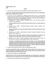 Outbreak Questions Name Per 4 Outbreak Questions 1 When And Where Was The Motaba Virus First Discovered And What Did The Government Do In Order To Try Course Hero
