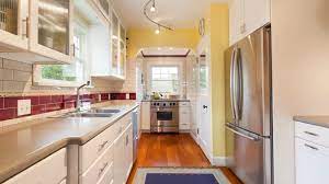 These galley kitchen cabinets come in varied designs, sure to complement your style. What Is A Galley Kitchen
