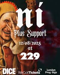 French avant prog quartet **Ni** are visiting London for an intimate gig  before their appearance at the major Arctangent festival in Bristol. Math  Rock? Noise? Metal? Jazz? Ni delight in blurring the