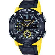 All our watches come with outstanding water resistant technology and are built to withstand extreme. Casio Unisexuhr Ga 2000 1a9er Gelb Schwarzes Resin Armband G Shock Analog Digital Ch Abramowicz