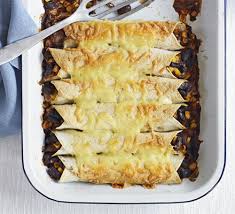 Easy Chicken Bean Enchiladas Recipe Bbc Good Food Recipes Food Recipes