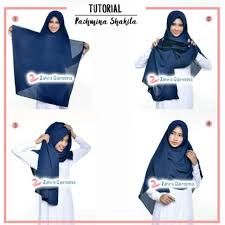 Model hijab pashmina simple dan menutup dada yang satu ini pas banget buat kamu yang ingin tampil syar'i namun tetap terlihat cantik dan modis. Pashmina Shakila 2 Lubang Pet Antem Shopee Indonesia