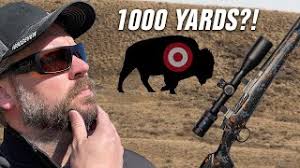 First shot at 1000 yards! Custom In-Rut Rifles Review