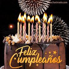 ¿cómo terminó esta misteriosa historia?¿has estado en una fiesta de cumpleaños para niños? Hermoso Pastel De Chocolate Feliz Cumpleanos Con Velas Gif Descargar En Funimada Com