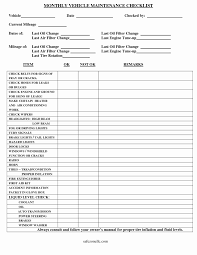 Vehicle Maintenance Checklist Excel Inspirational Vehicle Checklist Template Inspection Checklist Car Checklist Preventive Maintenance