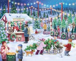 Check spelling or type a new query. Amazon Com Christmas Tree Farm Jigsaw Puzzle 1000 Piece Toys Games