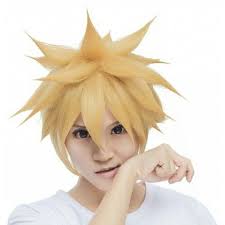 12 21 Uzumaki Naruto Cosplay Wig Golden Cosplay Wigs Wigs Hairstyles With Bangs