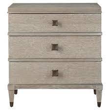4.3 out of 5 stars, based on 3 reviews 3 ratings current price $99.99 $ 99. Nicole Modern Classic Grey 3 Drawer Nightstand Standard 21 29 W Kathy Kuo Home