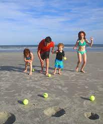 40 Beach Hacks Tips And Ideas Beach Bowling Beach Kids Beach Games