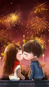 Happy New Year Cute Love Wallpapers Cartoons Love Cute Love Cartoons