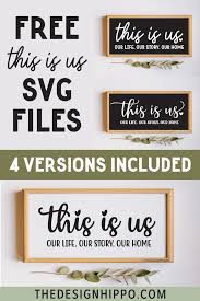Free Farmhouse Style Svg This Is Us In 2020 Cricut Svg Files Free Cricut Projects Vinyl Diy Signs