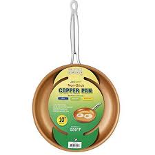 Nonstick Copper Frying Pan With Ceramic Coating 10 Inches By Jobox To View Further For This Item Visit The Cookware Display Copper Frying Pan Cookware Set