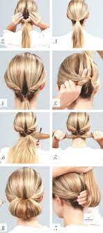 35 Too Gorgeous 3 Minute Hairstyles For Business Women Easy Updos For Medium Hair Up Dos For Medium Hair Diy Wedding Hair