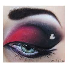 Black And Red Ombre Eyeshadow Beauty Red Eye Makeup Red Eye Makeup Makeup Best Makeup Products