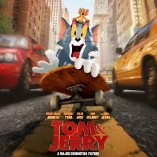 Хлоэ грейс морец, майкл пенья, роб дилани и др. Tom Jerry Poster The Cat And Mouse Duo Wade Through The Busy Streets Of New York Pinkvilla