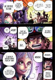 The illustration shows a young girl outside an open doorway. Chapter 1000 Page 5 Coloring By Me Onepiece