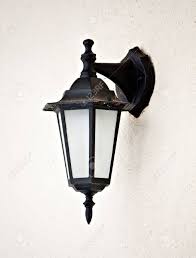 Old Vintage Outdoor Lantern Hanging At Wall Lamp Stock Photo Picture And Royalty Free Image Image 20957864