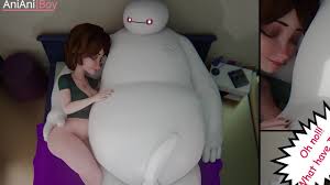 Busty MILF Cass Hamada x Baymax