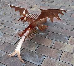 Rinnenschmuck Dachschmuck Wasserspeier Drachen Drachenkopf Kupfer Dn 76mm Wasserspeier Kupfer Dachrinne