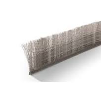 Height 3" No. 4 Channel Strip Brush - .008" Stainless Steel Bristle Diameter