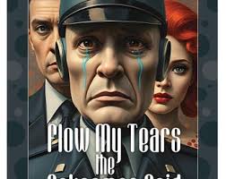 Philip K. Dick Poster, All Books Diagram, Science Fiction Poster Print,  Blade Runner Poster, Space Robot Print Android, Film Cult Poster