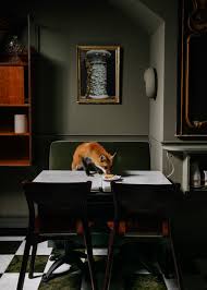The Cafe S Name La Tana Loosely Translates From Italian To The Den Trending Paint Colors Dining Room Paint Colors Best Paint Colors