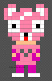 Cuddle Personaggio Fortnite Schema Hama Beads Pyssla Gratis 11x18 Schemiperline It Perline Da Stirare Hama Beads Perline