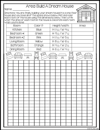 Area And Perimeter Dream Home In 2020 Area And Perimeter Worksheets Area And Perimeter Perimeter Worksheets