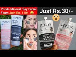 New Pond S Mineral Clay Face Wash Face Mask Review Oily Skin Care Routine Youtube Face Washing Routine Oily Skin Care Routine Face Mask Reviews