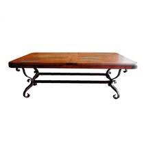 These wrought iron table bases are handmade from heavy duty, 1/2 and 5/8 inch wrought iron, are powder coated so they are great for outdoor or indoor use, come with adjustable levelers so you'll never have that irritating wobble and look great with any table top you choose. Wrought Iron Coffee Table Base Wayfair
