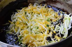 When you are baking with zucchini you'll want to scrape the seeds out of the large zucchinis before grating it for use. Chocolate Mocha Zucchini Cake Butteryum A Tasty Little Food Blog