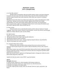 Contoh proposal keripik singkong (kwu) posted by jelajah internet , add , add comment in contoh proposal on proposal on thursday, november 06, 2014. Membuat Proposal Usaha Keripik Singkong Gambaran