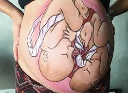 26 Stunning Painted Pregnant Bellies In 2020 Pregnant Belly Painting Belly Painting Pregnant Belly