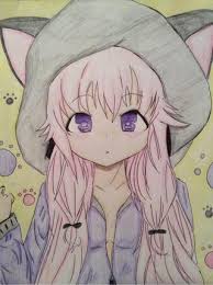 Please enter your email address receive free weekly tutorial in your email. Drawing Color Sketch Cute Kawaii Anime Manga Pink Neko Emo Eyes Art Paigeeworld Pic Girl Pencil Digital Purple Red Meow Kitty Cat Random Yoai Yuri Love Couple Popular Ootd By Kaykayfox Paigeeworld
