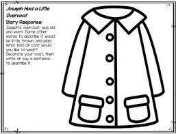 Clothes worksheets joseph had a little overcoat. Freebie Joseph Had A Little Overcoat No Prep Story Companion By Jessica Finch