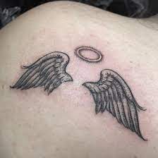 Whether placed on the ankle with a halo to. 25 Stunning Angel Wing Tattoos For Men