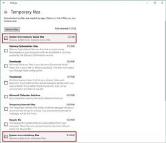 How To Delete System Error Memory Dump Files On Windows 10