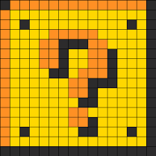 Question Mark Block Perler Bead Pattern Bead Sprite This Or That Questions Question Mark Kandi Patterns
