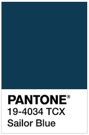 Sailor Blue Pantone Brand Colors Colour Board