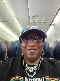 Karen is taking Flat Wendy to her next destination.